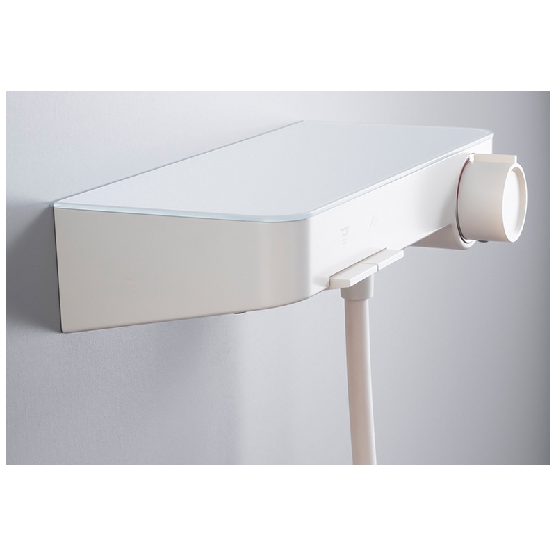 Constant temperature cold hot storage shelt shower simple lift shower